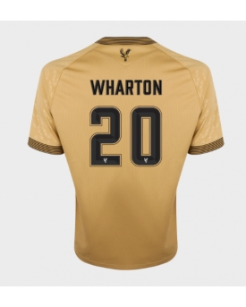 Crystal Palace Adam Wharton #20 Maglia Gara Trasferta Repliche 2025-26 Maniche Corte